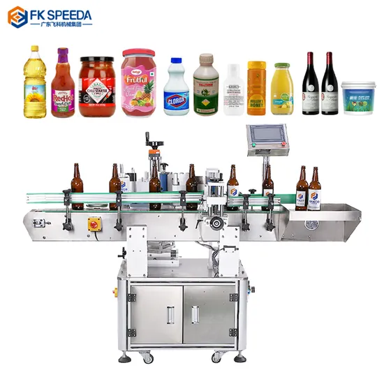 Bottom Price Round Bottle Automatic Labelling Machine with Code Printer