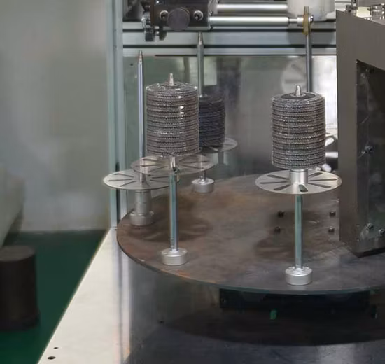 Vollautomatische Fächerscheiben-Etikettier- und Verpackungsmaschine