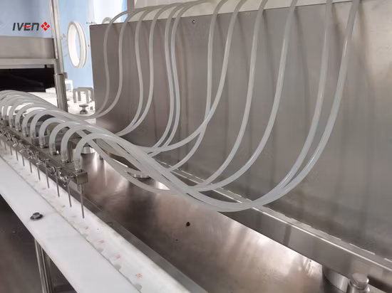 Maschine zum Füllen, Verschließen und Verschließen von Injektionsfläschchen