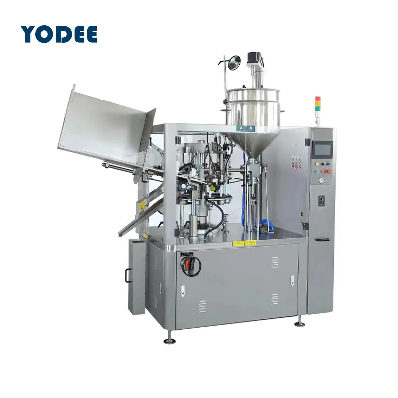 Automatische Kunststoff-Weichtube-Zahnpasta-Kosmetik-Handcreme-Salben-Füll- und Versiegelungsmaschine