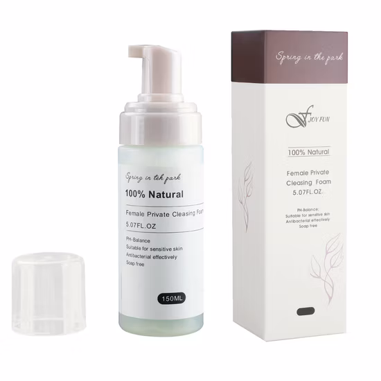 Private Label Bio-Naturkräuter-Yoni-Vaginalwaschmittel, Damenhygiene, schäumendes Vaginalwaschmittel