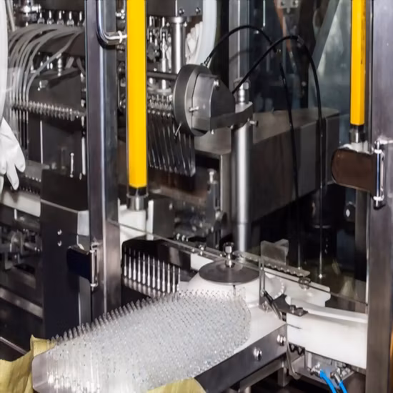 Keine Flasche, keine Füllung. Intelligente automatische Ausrüstung zum Füllen und Verschließen von injizierbaren Glas-Kunststoff-Ampullen
